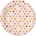 Godan Чинии - Xoxo pink 18 cm 6 бр