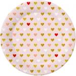 Godan Чинии - Xoxo pink 18 cm 6 бр