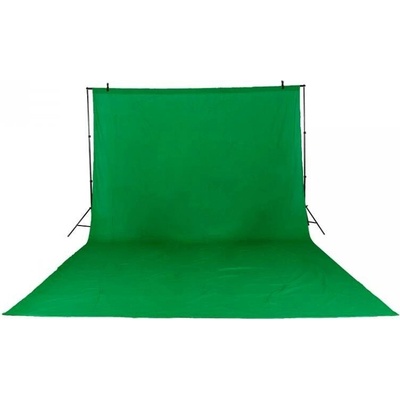 FILM-TECHNIKA Fotografické plátno green screen bavlna 2x3m (zelené) YR23m