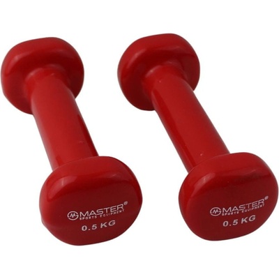 Master vinylové činky 2 x 0,5 kg