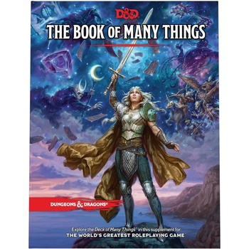 Wizards of the Coast Допълнение за ролева игра Dungeons & Dragons - Deck of Many Things (Hard Cover) (D31950000)