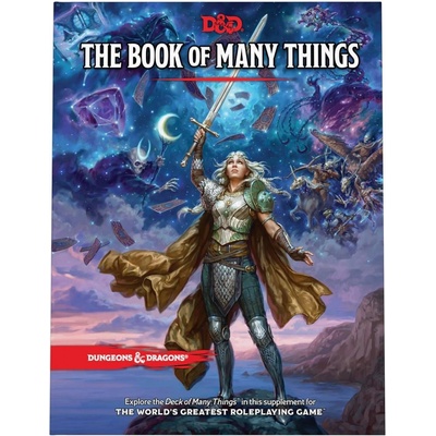 Wizards of the Coast Допълнение за ролева игра Dungeons & Dragons - Deck of Many Things (Hard Cover) (D31950000)