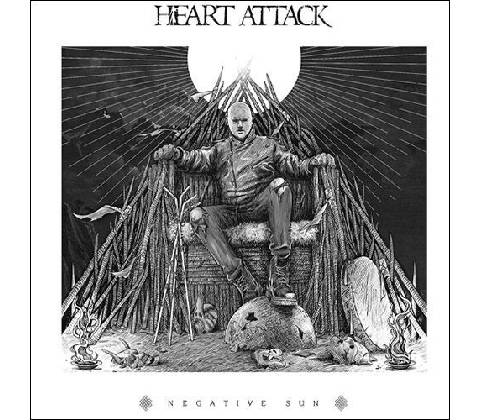 HEART ATTACK - NEGATIVE SUN LP