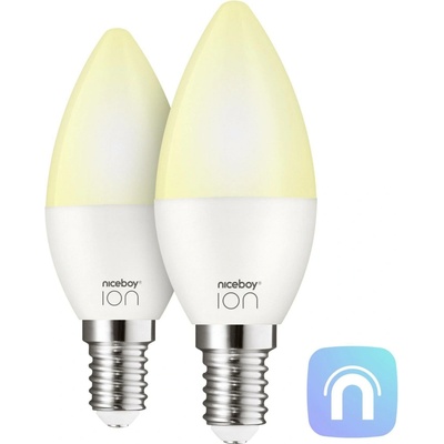 Niceboy ION SmartBulb AMBIENT 5,5,W E14 SET SA-E14-set 2 ks