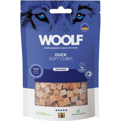 WOOLF pochoutka Soft Cubes Duck 100 g
