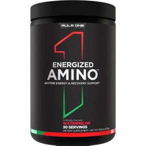 Rule 1 Energized Amino | with Natural Caffeine [270 грама] Диня