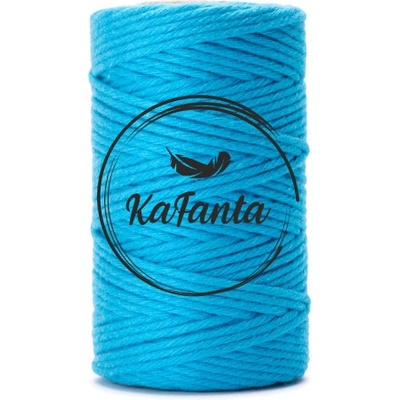 Macrame příze KaFanta PREMIUM 3mm/200m - ocean blue