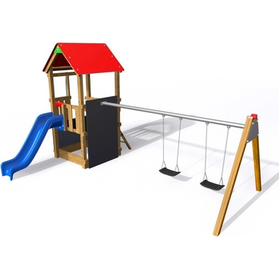 Monkey Flexi věž se střechou 100 TH2 červená střecha