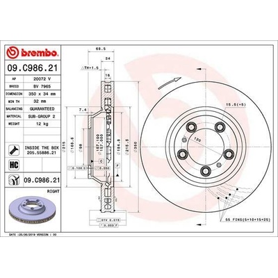 BREMBO 09.C986.21