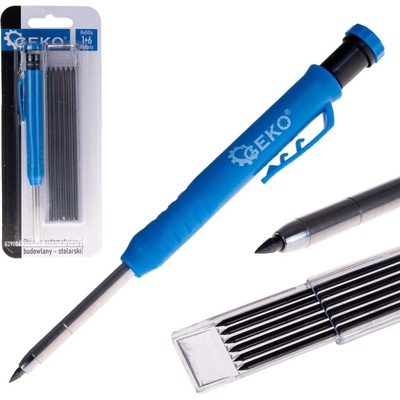 VASKO Tužka truhlářská s úzkým hrotem + 7 tuhy, GEKO VAS-G29004 – Zboží Dáma