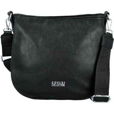Trendy dámská koženková crossbody kabelka Candelis černá