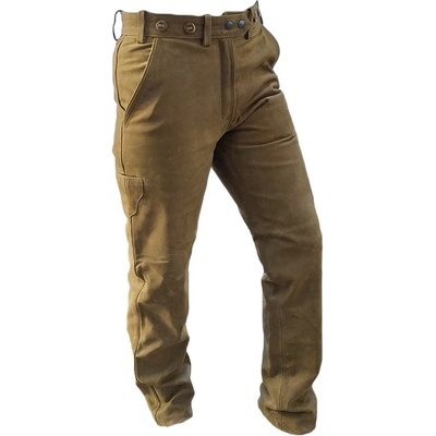 Kalhoty Betalov Dámské kožené OLIVE