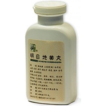 Henan Wanxi Pharmaceutical WBO7.8 mingmu dihuang wan zmes bylín guličky výživový doplnok 200 guličiek