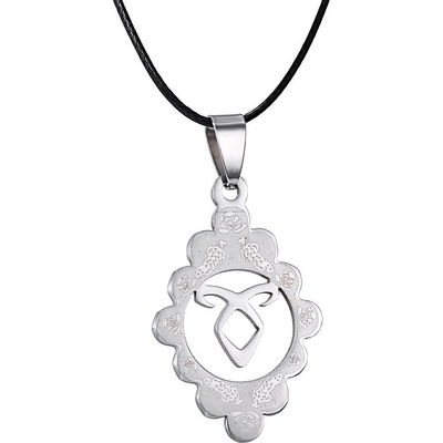 Origoska Řetízek mortal instruments: město z kostí (ocel) MK01 Stříbrná