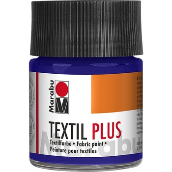 Marabu farby na textil Plus 50 ml fialová tmavá