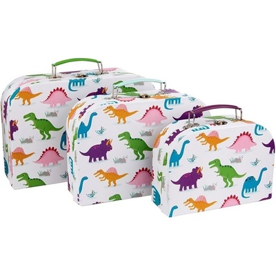 Sass & Belle Kufříky Dinosaurs SET/3 ks – Zbozi.Blesk.cz