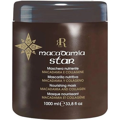 RR Macadamia Star vyživující maska pro fádní vlasy 1000 ml