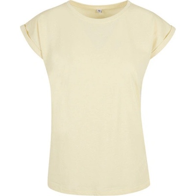 Build Your Brand Dámske tričko BY021 Soft Yellow