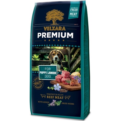 Velxara Premium Dog Junior Monoprotein Beef Meat 1,5 kg