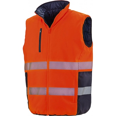 Result Safe-Guard Reversible Soft vesta oranžová-námořní modrá