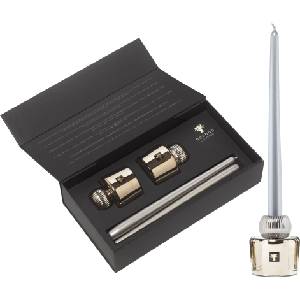 Baobab Collection Twins Les Exclusives Platinum Комплект свещници със свещи, 4 ел (TWINSPLA)