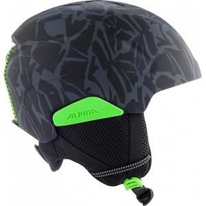 Alpina Детска ски каска Alpina Kid's Pizi Ski helmet - Black-Green Camo Matt - размер 46-51 cm (418-0880-0111)