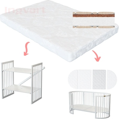 Ingvart Допълнителен Матрак за Трансформиращо Легло 9в1 Smart 60x72/60x120/60x168см Ingvart (I-1347987)