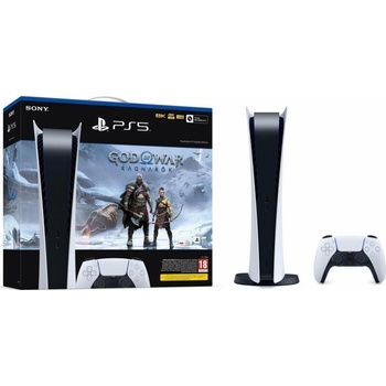 Sony PlayStation 5 (PS5) Digital Edition + God of War Ragnarök