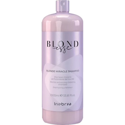 Inebrya BLONDESSE Blonde Miracle Shampoo Изсветляващ шампоан за руса коса 1000 мл