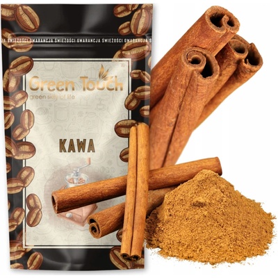 Green Touch MLETÁ KÁVA ochutená ŠKORICOVÁ Škorica arabica 200 g