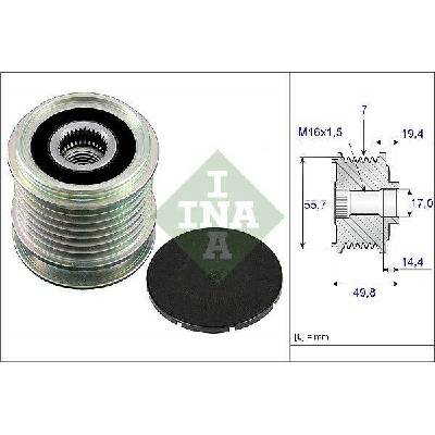 Předstihová spojka Schaeffler INA 535 0165 10