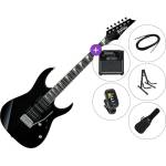 Ibanez GRG170DX-BKN Premium SET Black Night Електрическа китара