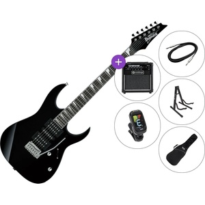 Ibanez GRG170DX-BKN Premium SET Black Night Електрическа китара