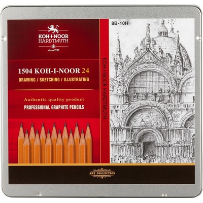 Koh-i-Noor 1504 24ks 8B - 10H