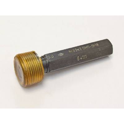 Závitový kalibr - trn M60x4,0 Sh5-Sh8 - dobrý - nadnormativ NN-ZKT-M60x4,0-Sh5-8-GO