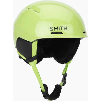 Smith Optics Детска скиорска каска Smith Glide Jr Mips electric lime