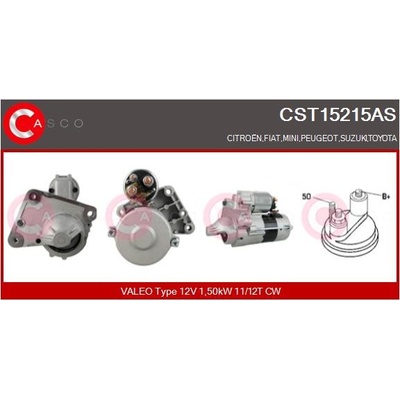 CASCO Štartér CST15215AS