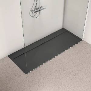 Ideal Standard i. life Ultra Flat S правоъгълно душ корито, наситено черно, 170x70 см (T5244FV)