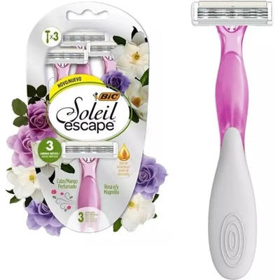 BIC САМОБРЪСНАЧКА soleil escape 3 МОМ. СЪЛЗА/РОЗА БЛ3 bic (3086123774445)