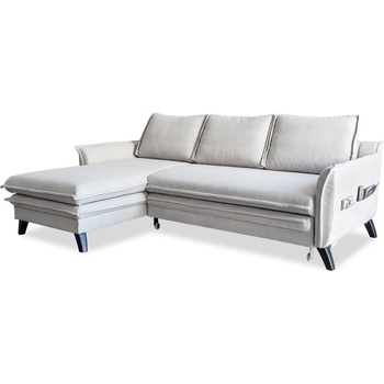 Miuform Светлобежов ъглов разтегателен диван, ляв ъгъл Charming Charlie - Miuform (Charming Charlie LCBKL-2QR lin1)