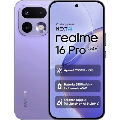realme 16 Pro 8GB/512GB Orchid Purple – Zboží Živě