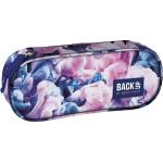 BackUP Овален ученически несесер BackUp A - Liquid Colours, 1 цип (92727)