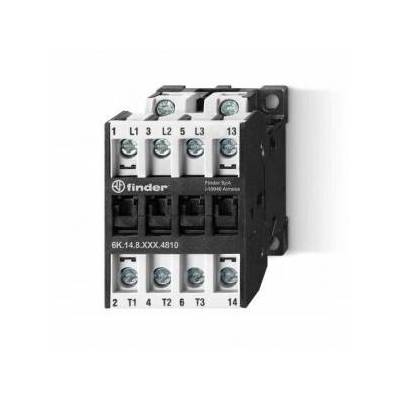 Power Contactor 3 Z 1 R, 10A-400V AC3, 24V AC 6K. 14.8. 024.4710