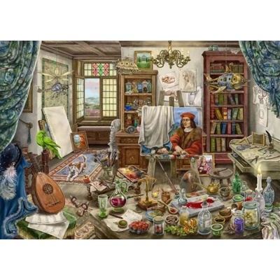 Ravensburger - Puzzle Puzzle EXIT: Artists studio - 750 piese