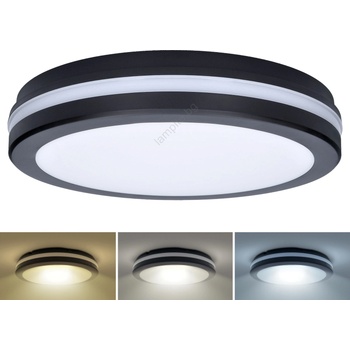 Solight WO820- LED Димируема лампа LED/18W/22W/26W/230V 3000/4000/6500K IP65 черен (SL1502)