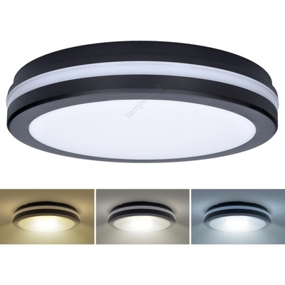 Solight WO820- LED Димируема лампа LED/18W/22W/26W/230V 3000/4000/6500K IP65 черен (SL1502)