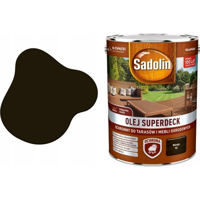 Olej na terasy Sadolin Superdeck wenge 5 l