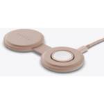 Satechi OntheGo 2-in-1 Wireless Charger - Desert Rose (ST-QTG21R) - iStore
