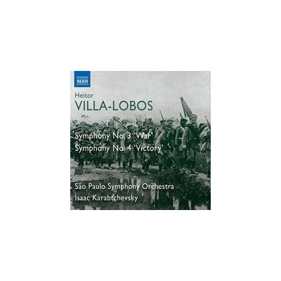 Villa Lobos - Symphony No.3 & 4 CD