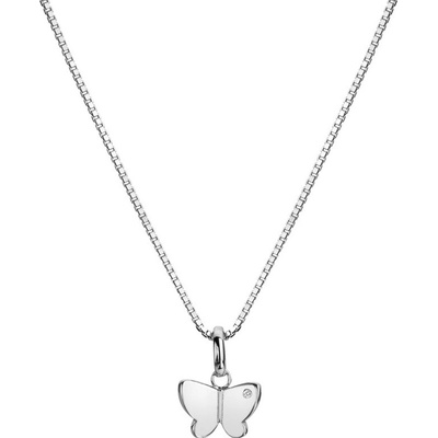 Hot Diamonds Půvabný stříbrný s motýlkem flutter DP911